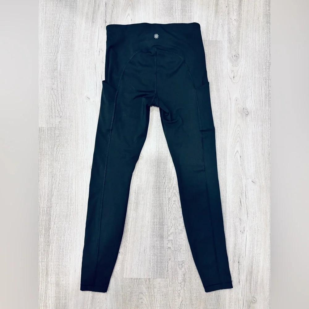 Athleta Black Ultimate Stash Pocket Tights High-Waisted Leggings Small - Picture 4 of 9